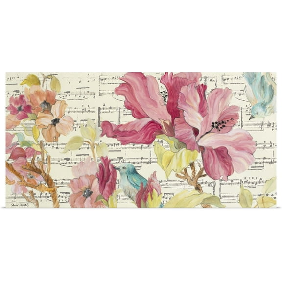 Great BIG Canvas | Rolled Lanie Loreth Poster Print entitled Tropical Grace Lyrics