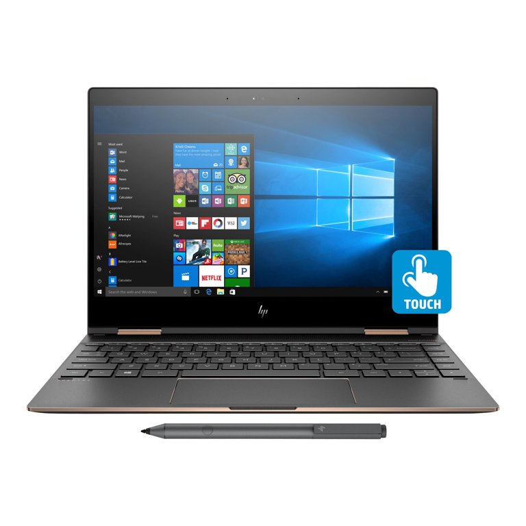 Restored HP Spectre x360 Laptop 13-ae013dx - Flip design - Intel Core i7  8550U / 1.8 GHz - Windows 10 Home - UHD Graphics 620 - 16 GB RAM