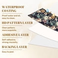 thumbnail image 6 of Peel and Stick Wallpaper Elegant Floral Bouquet Roses Orchids Butterflies Dark Wall Mural 17.7in x 9.8ft Self Adhesive Removable Wall Paper Renter Friendly Wallpaper for Nursery Bedroom Cabinets, 6 of 8