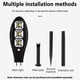 thumbnail image 4 of Matsuzay Luz alimentada por energía Solar IP65, resistente al agua, camino de jardín, porche, patio trasero, entrada, pasarela, decoración de cubierta, Iluminación y accesorios S Matsuzay HA073491-01, 4 of 6