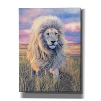 Epic Graffiti 'Timbavati Messenger' by Jan Henderson, Giclee Canvas Wall Art, 40"x54"