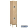 thumbnail image 3 of Salsbury Industries Double-Tier 5-Foot Tan Standard Steel Lockers, 3 of 3
