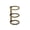 B, variant on 3-Ring Loose Leaf Binder Mechanism, Metal Book Binding Spine with 100-Sheet Capacity for DIY Planner Notebook Journal
