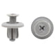 thumbnail image 1 of 100pcs 9mm Agujero 13mm Grapas Panel de Puerta Paragolpes de Coche Tornillo Plástico Gris, 1 of 1