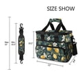 thumbnail image 3 of FORMRS Insulated Cooler Bag 24 Cans Capacity Soft Leakproof Lunch Box with Side Pockets, Floral Lemons, 3 of 7