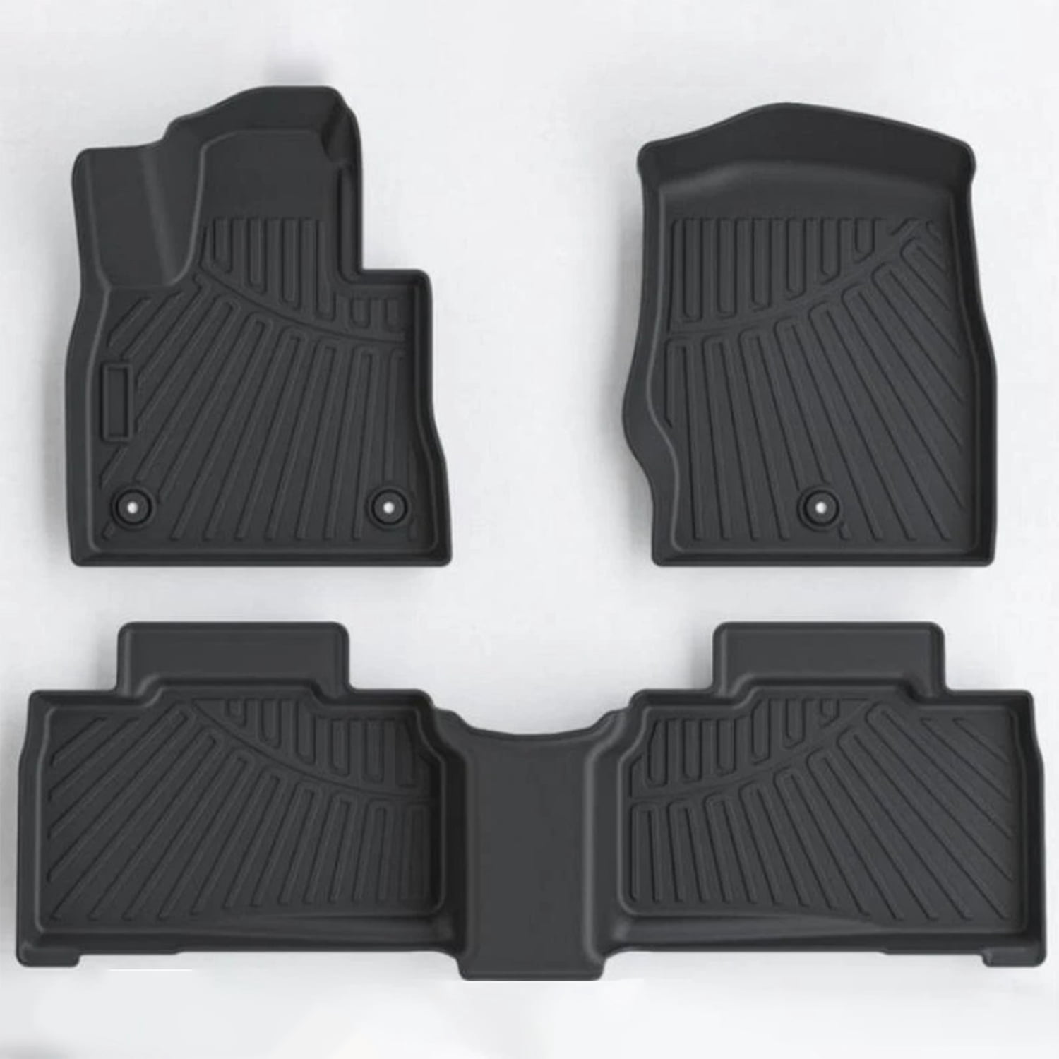 BaiCH Car Floor Mats & Cargo Liner for Ford Explorer 2020-2025 Row Trunk Mat Full Set TPE All Weather Protection