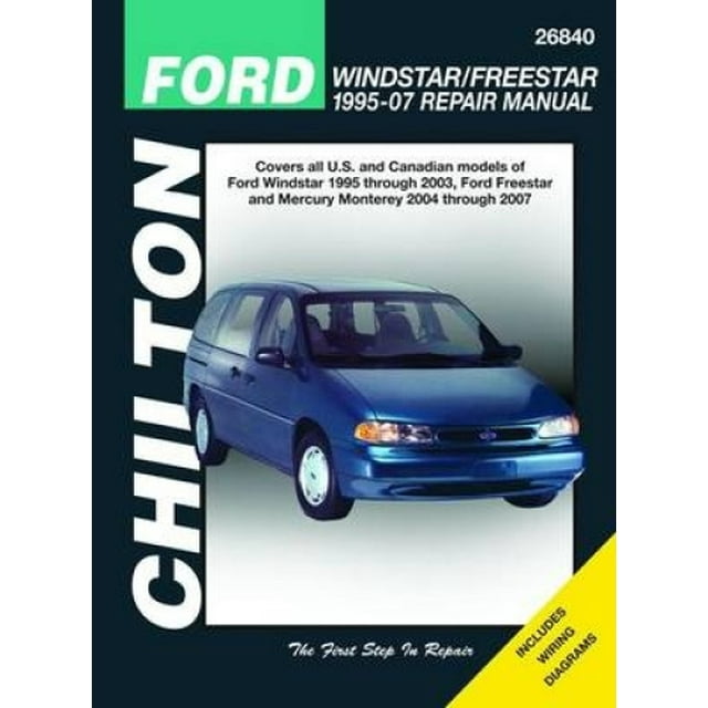 Ford Windstar Manuel de Réparation Automobile: 95-07 (Manuels de Réparation Automobile Haynes)