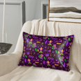 thumbnail image 2 of Pofeuu Mardi Gra2 Print Satin Pillowcase for Hair and Skin Pillow Cases, Silk Pillow Cases, Soft Cooling Pillow Covers, 20x30 Inches（Pillow core not included）, 2 of 7