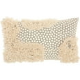 thumbnail image 2 of Studio NYC Design Sequins and Fringe 100pct Cotton Lumbar Pillow, 2 of 3