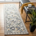 thumbnail image 3 of SAFAVIEH Soho Collection SOH876F Handmade Grey / Gold Rug, 3 of 10