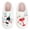 Wine Glass, variant on Women's Christmas Slippers with Embroidered Berry & Wine Glass Plush Warm Fleece Lined House Slippers with Thick Sole Non-Slip Cozy Indoor Home Shoes