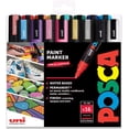 thumbnail image 1 of POSCA PC-5M - Paint Marker Art Pens - 1.8-2.5mm - Starter Set of 16 in Wallet, 1 of 5