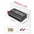 thumbnail image 4 of Car Inverter,Qc3.0 With To Conversion Inverter 12v Dc To Port 18w A Fan Usb A Inverter 18w Usb A 300w To Fan Laptop 12v Dc Computer Led Power Inverter Car Inverter Conversion Power Laptop Computer, 4 of 7