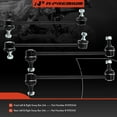 thumbnail image 3 of A-Premium 4Pcs Front Rear Sway Bar Link Stabilizer Link Kit Compatible with Toyota Camry Highlander Solara Venza Lexus RX330 RX350 RX400h ES300 ES330, 3 of 9
