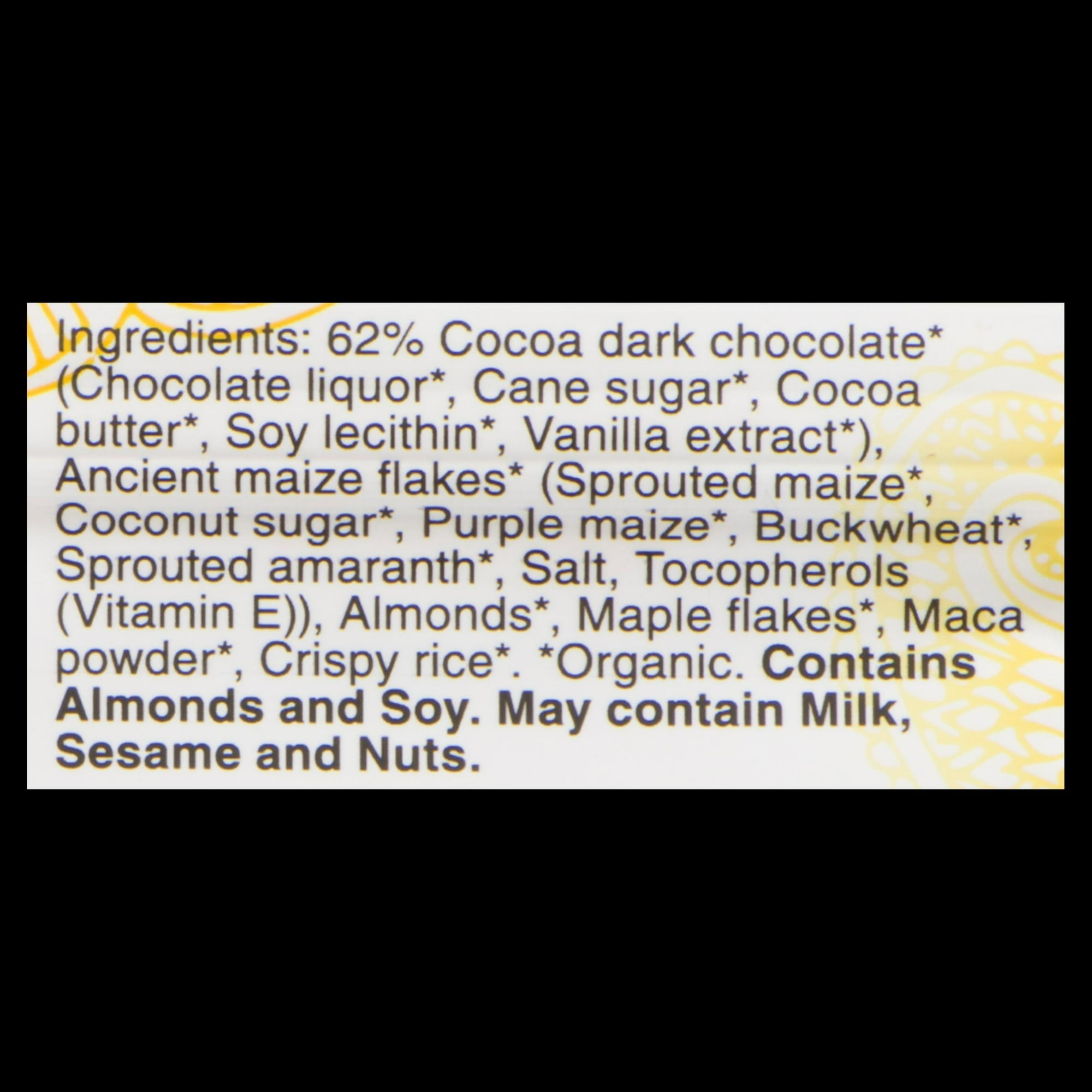 Prana Organic Maca Power Dark Chocolate Barks