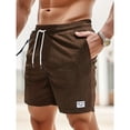 thumbnail image 2 of Summer New Arrival Sports Short Men New Comfortable Elastic Waist Clothing Male Breathable Short Trousers Casual Shorts for Men, 2 of 5