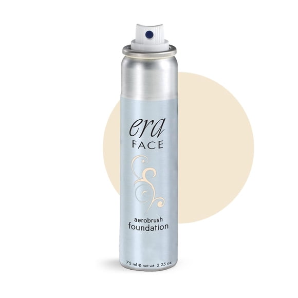 ERA Face spray maquillaje (R2 Ivory 2.25 oz) - base con aerógrafo spray profesional para uso diario sobre cosméticos de Era Beauty