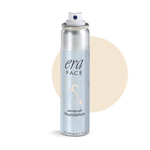 ERA Face spray maquillaje (R2 Ivory 2.25 oz) - base con aerógrafo spray profesional para uso diario sobre cosméticos de Era Beauty