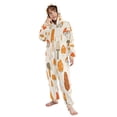 thumbnail image 5 of Vzayyk 4T-14Y Size Aviliable Cozy One-Piece Footless Sleeper Pajama Cartoon Mushrooms, 5 of 8