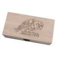 thumbnail image 4 of Tachiuwa Jewelry Storage Box Collectible Card Holder Carved Small Durable Great Gift Idea eagle printed, 4 of 9