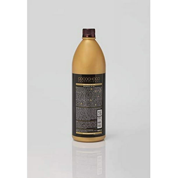 COCOCHOCO Gold keratin hair straightening treatment 34oz with 24k liquid gold