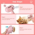 thumbnail image 6 of 2024 New Cat Steam Brush for Shedding, Steamy Cat Brush for Long & Short Haired Cats & Dogs, Spray Cat Brush for Pet Grooming, Self-Cleaning Pet Hair Removal Comb with Water Tank, 6 of 8
