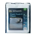 thumbnail image 4 of Sertapedic Cool, Fresh & Clean Quilted Comfort Mattress Pad, Queen, 4 of 7