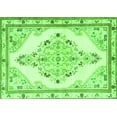 thumbnail image 1 of Ahgly Company Indoor Rectangle Medallion Green Traditional Area Rugs, 3' x 5', 1 of 1