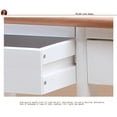 thumbnail image 4 of Ktaxon Wood Kitchen Storage Rolling Cart Dining Trolley Storage Cabinet W/ Drawers,White, 4 of 8