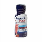 Ensure Plus Nutrition Shake, 8 fl oz, Strawberry 6 ea