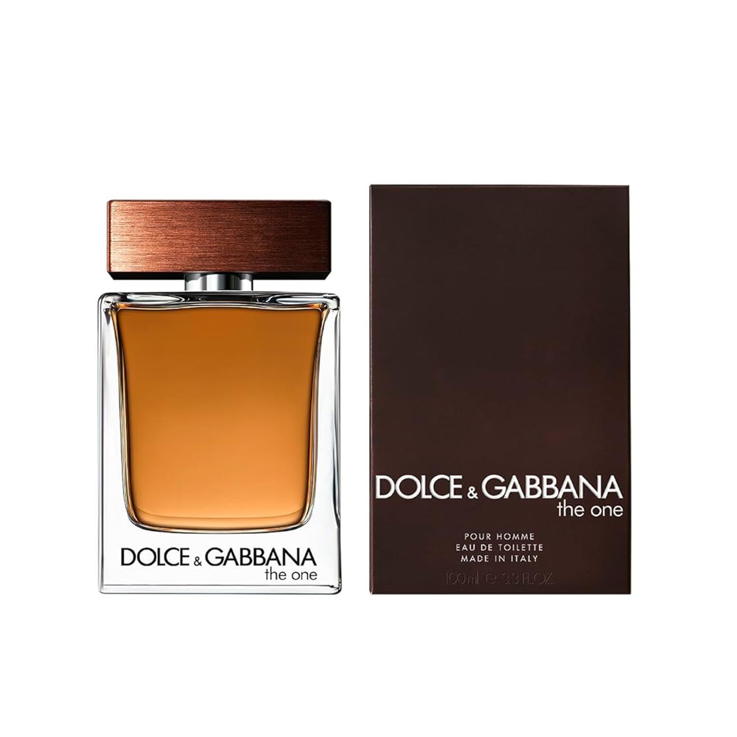Dolce & Gabbana The One Eau de Toilette, Cologne for Men, 3.3 fl oz