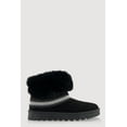 thumbnail image 2 of Women's Embroidered Detail Faux Fur Cuff Ankle Boots, 2 of 3