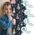 thumbnail image 3 of Blackout Kids Curtains,Dark Blue Princess Castle Night Pattern Childrens Insulated Curtains Set Of 2,Bedroom Essentials,Toddler Room Decor 42"x54", 3 of 5