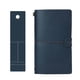 thumbnail image 4 of Cuaderno de cuero A6 Sidaley estilo Vintage diario planificador con cuerda Azul oscuro, 4 of 6