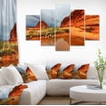 thumbnail image 1 of Clear Lake Vermillion Cliffs - Art sur Toile Paysage Surdimensionné, 1 of 3