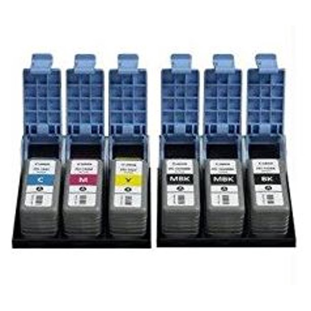 Canon imagePROGRAF iPF500 Standard Yield Ink Cartridge Set Walmart