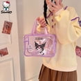 thumbnail image 4 of Kuromi My Melody-Bolsa de maquillaje transparente para mujer, bolso de almacenamiento de verano, bolsa de aseo impermeable, bolso de viaje, regalos2807, 4 of 5