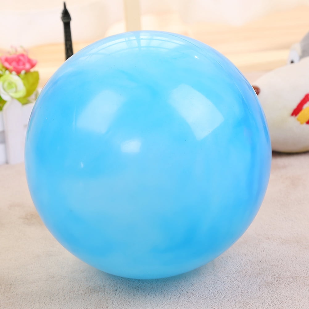 Bounce Bouncing Balls for Kids 5pcs Air Filled Pit Ball Bouncy Rubber Balls Inflatable Sensory Balls Will Provide Hours of Fun and Entertainment