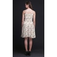 thumbnail image 4 of Bimba Robe Soleil Mini à Taille Smockée pour Femmes, Imprimée, Tenue de Fête d'Été pour les Vacances - Xxx-Grand, 4 of 5