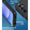 thumbnail image 4 of for Samsung Galaxy A15 5G Case, with Built in Screen Protector Heavy Duty Drop Protection,Shockproof Dual Layer Slim Protective Phone Cover（Black）, 4 of 7