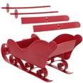 thumbnail image 3 of Dytern Christmas Tree 1 set of Sleigh Decoration Christmas Themed Sleighs Adorn Skiing Board Xmas Party Layout Ornament, 3 of 11