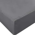 thumbnail image 1 of HTOOQ Twin XL Fitted Sheet HTOOQ Bottom Sheet HTOOQ Deep Pocket HTOOQ Soft Microfiber HTOOQ Shrinkage and Fade ResistantHTOOQ Easy Care HTOOQ 1 Fitted Sheet Only (Grey), 1 of 6
