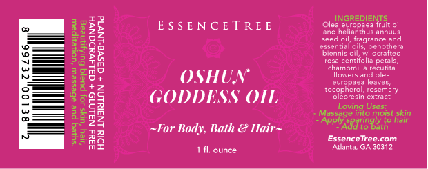 EssenceTree Oshun 24K Goddess Oil, 1 oz