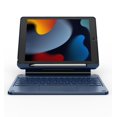 thumbnail image 1 of Funda con teclado Dexnor para iPad 9ª generación con panel táctil, color azul, 1 of 7