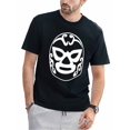 thumbnail image 1 of Lucha Libre Masque Drôle de Lutte Mexicaine T-Shirt, 1 of 7