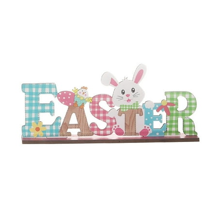 

Easter Wooden Decoration Colorful Letter Decoration Tabletop Decoration Scene Dress Up Stepmom Ornament Christmas Bulbs Decorations Q Christmas Ornament Colorful Ornament Set Large Christmas Ornament