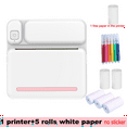 thumbnail image 2 of C19 Printer Portable Thermal Printer Photo Pocket Thermal Label Printer 58mm Printing Wireless Bluetooth Android IOS, 2 of 6