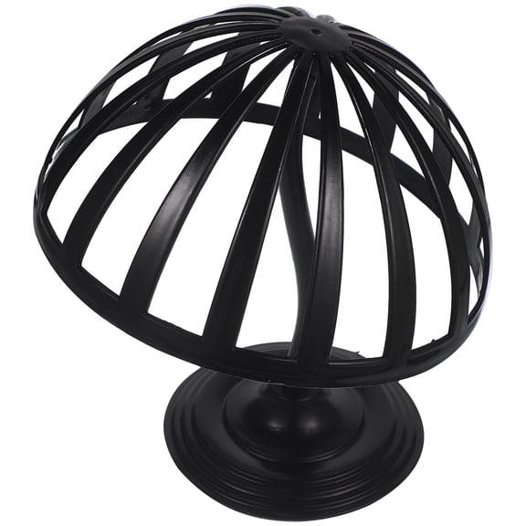 ELAYARD Black Dome Hat Stand for Tabletop Display and Storage, Neatly Organize and Store Hats for Daily Use