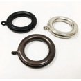 thumbnail image 4 of Decorative 1.75 inch Eyelet Rings - Satin Nickel Satin, 4 of 4