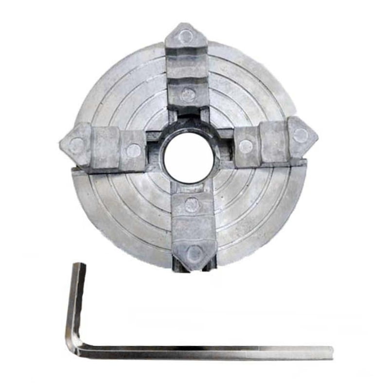 Zinc Alloy Lathe Chuck for Electric Hammer Drill Connecting Rod Self Centering Clamp Accessory for Eelctric Hammer Drill
